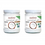 Organic Virgin Coconut Oil - 2 Pack (15 oz ea)