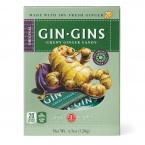 Gin Gins Original Chewy Ginger Candy Box - 3 Pack (4.5 oz ea)