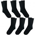 Organic Cotton (6 pr) Crew Sock Value Pack