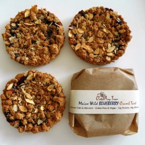 Oats Any Time - Gluten-Free & Vegan U-Pick Fruit Filled Crumb Tarts