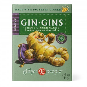 The Ginger People® - Gin Gins Original Chewy Ginger Candy Travel Box