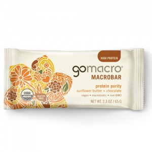 GoMacro - Macrobar Sunflower Butter + Chocolate