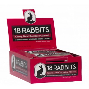18 Rabbits - Cherry, Dark Chocolate & Almond Granola Bars