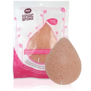 My Konjac Sponge - French Pink Clay Face Konjac Sponge