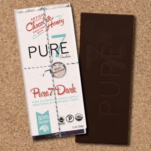 Pure7 Chocolate - Pure7 Dark Chocolate Bar