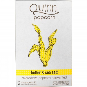 Quinn Popcorn - Butter and Sea Salt Popcorn